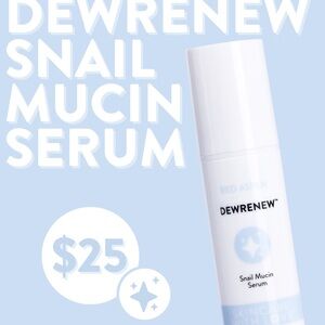 Red Aspen DewRenew Snail Mucin Serum - White